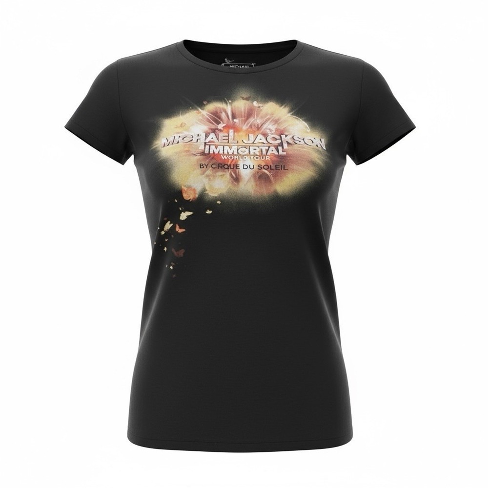 Michael Jackson Immortal  Tour Cirque Du Soleil T Shirt Women's XL Run‎ Small